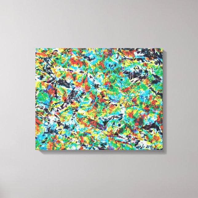 Lienzo Poster de vibración (Anverso)