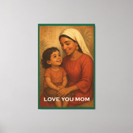 Lienzo Poster del día de la madre