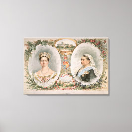 Lienzo Poster del Jubileo de Oro de la Reina Victoria