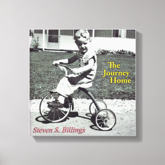 Lienzo poster envuelto en lona de "El camino a casa"