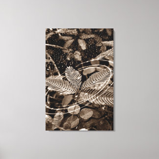 Lienzo Poster Folhas - Green