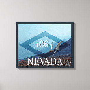 Lienzo Poster paisajista de Nevada