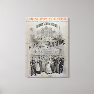 Lienzo Poster para el "delantal del HMS", realizado por