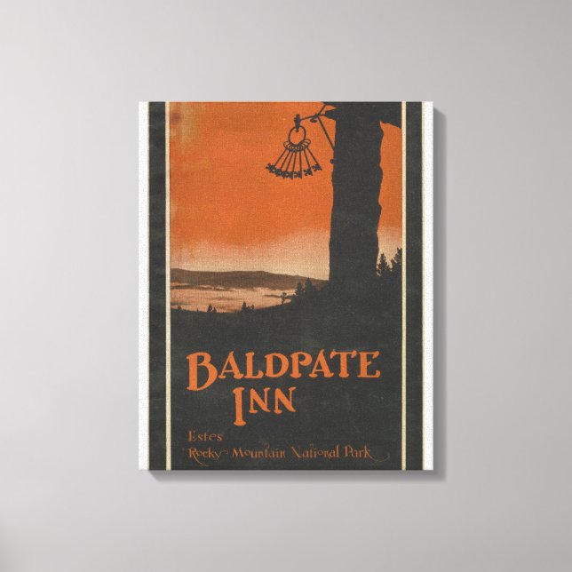 Lienzo Poster promocional Baldpate Inn # 2 (Anverso)