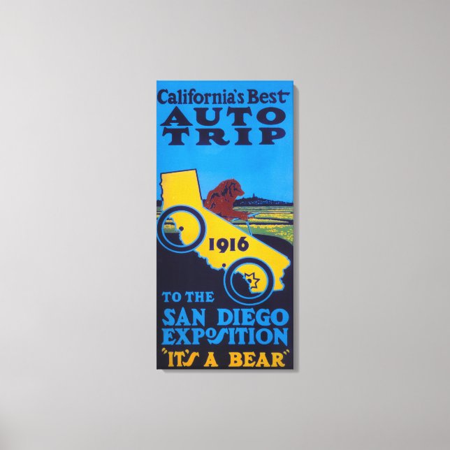 Lienzo Poster Promocional de Expo (Anverso)