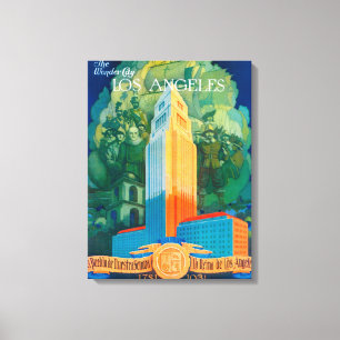 Lienzo Poster promocional de Los Ángeles