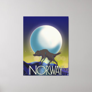 Lienzo Poster Wolf de Noruega