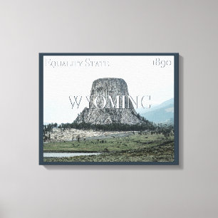 Lienzo Poster Wyoming