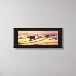 Lienzo Posters y pinturas de oso polar