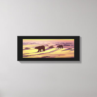 Lienzo Posters y pinturas de oso polar