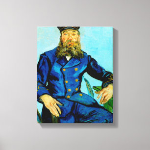 Lienzo Postman Joseph Roulin   Vincent van Gogh