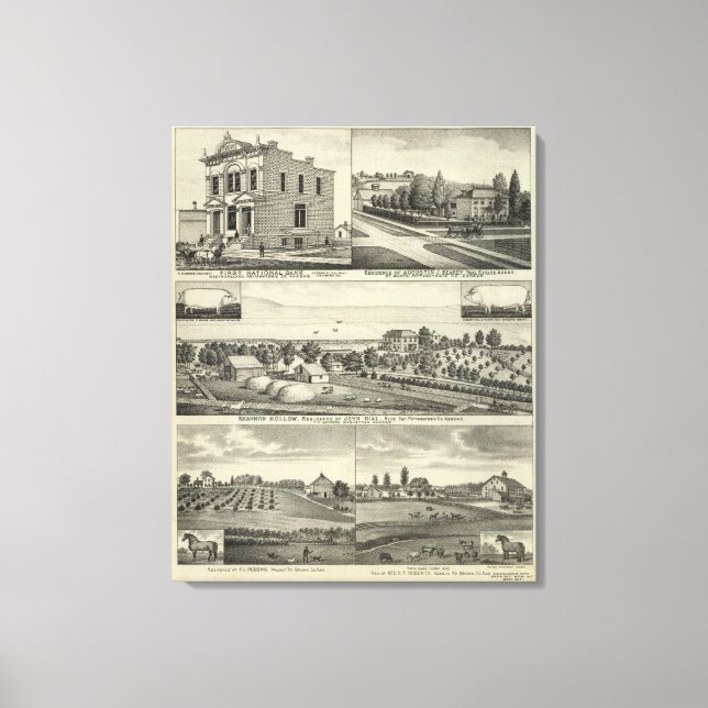 Lienzo Pottawatomie, Kansas (Anverso)