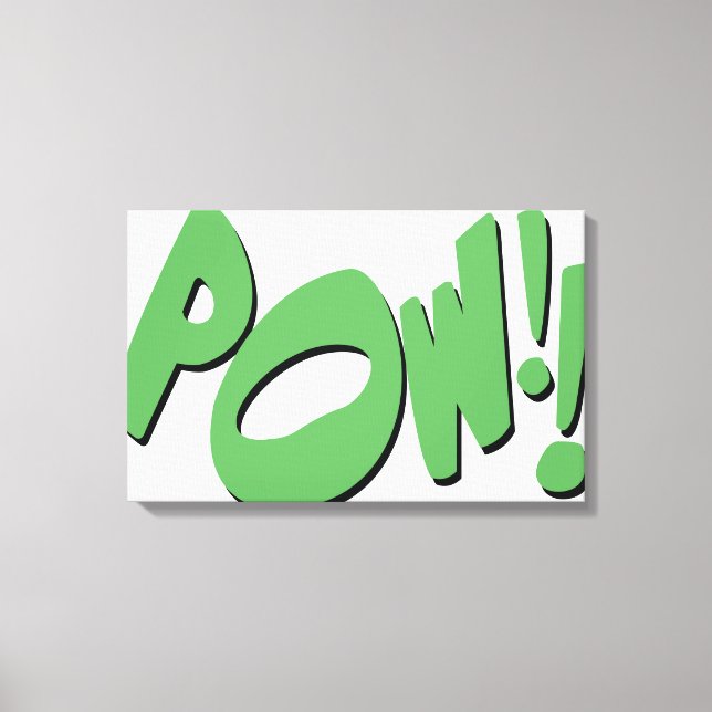 LIENZO ¡¡POW!! (Anverso)