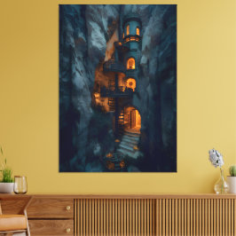 Lienzo PR-C04. Grotto Spire Residence 