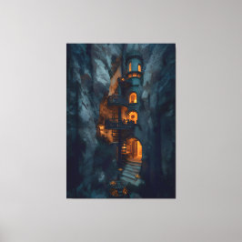 Lienzo PR-C04. Grotto Spire Residence 