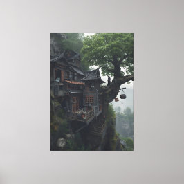 Lienzo PR-C18. The Cliff Hermitage 