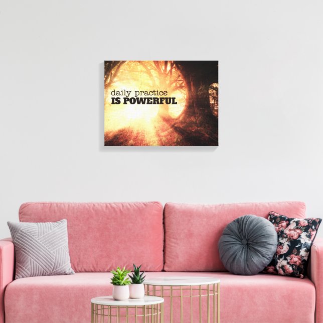 Lienzo Práctica Diaria (Insitu (Sala de estar))