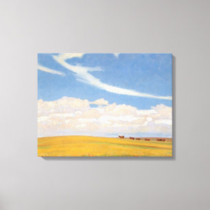 Lienzo Pradera después de la tormenta de Maynard Dixon, A