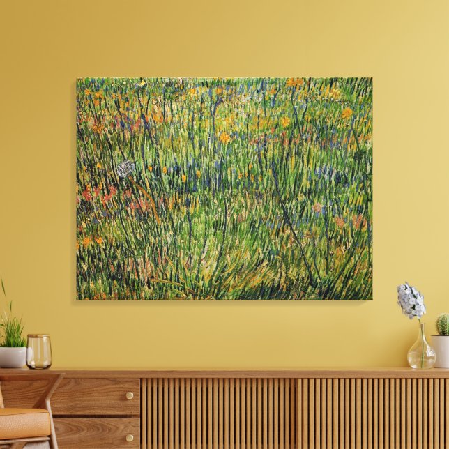 Lienzo Prado en Flor por Vincent van Gogh (Insitu (Sala de estar))