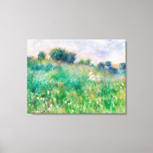 Lienzo Prado verde de Renoir Pintura Impresionista