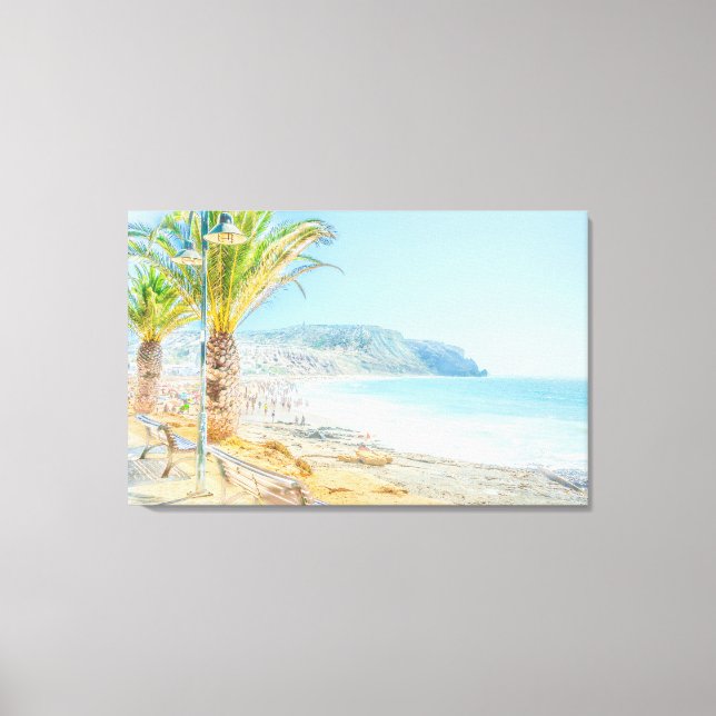 Lienzo Praia da Luz (Anverso)