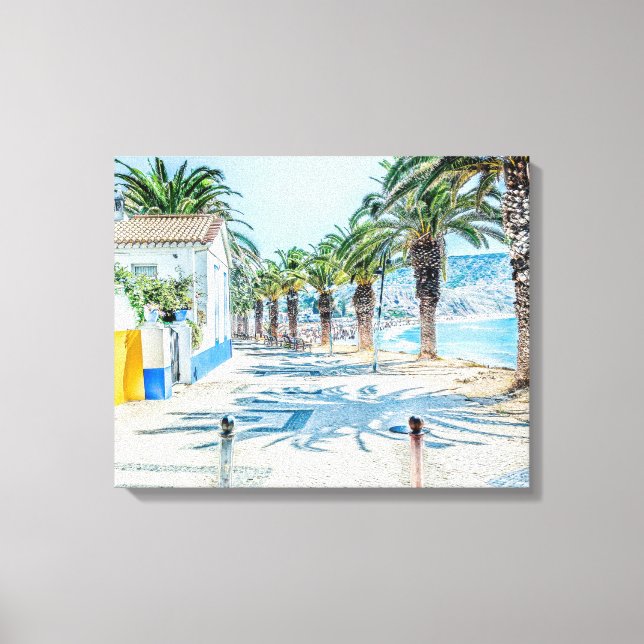 Lienzo Praia da Luz (Anverso)