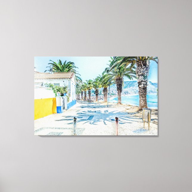 Lienzo Praia da Luz (Anverso)