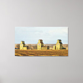 Lienzo Prairie Sentinels Mossleigh Alberta Canvas Print