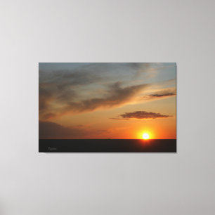 Lienzo Prairie Sunset