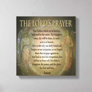 Lienzo Prayer de señor