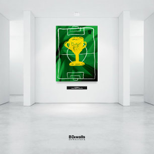 Lienzo Premier League #1 #Abstracto #Deporte #Fútbol #UEF