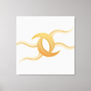 Lienzo Premium Canvas ‘Intertwined Moons’ – Exclusive