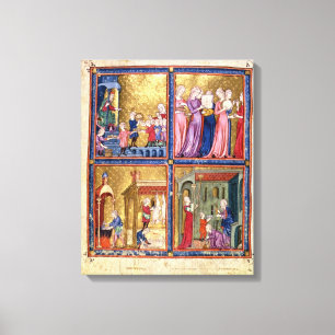 Lienzo Preparativos para la Pascua