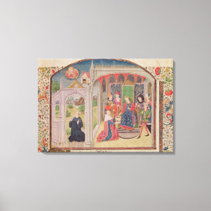 Lienzo Presentación de los éticas al rey