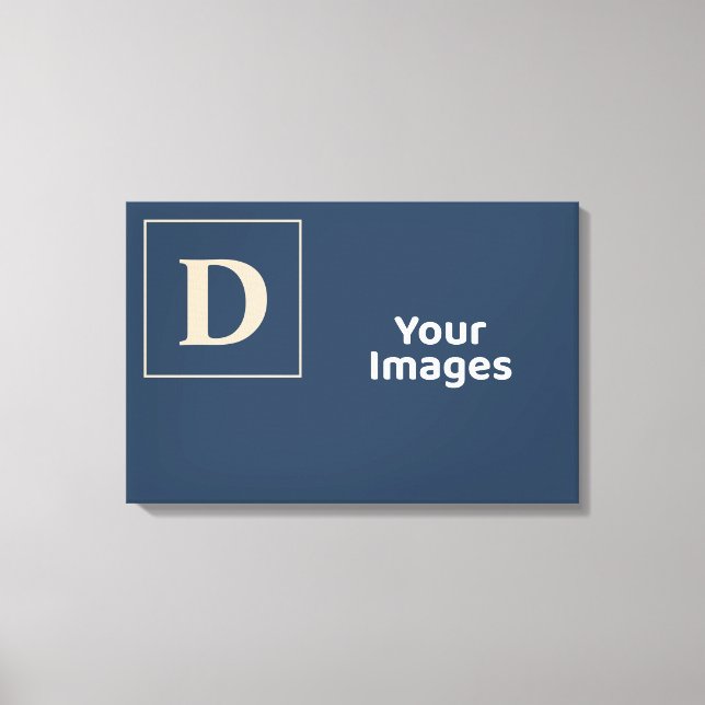 Lienzo Presentación inicial de fotos de la familia Blue/V (Anverso)