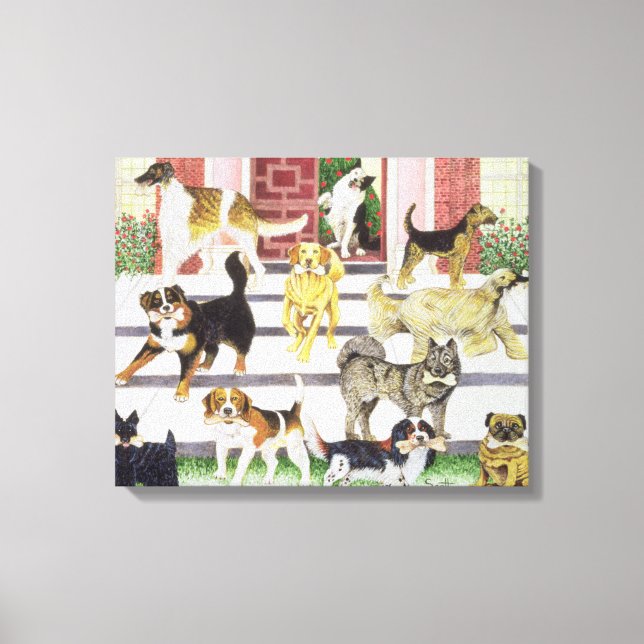 Lienzo Presentaciones de fiesta (Anverso)