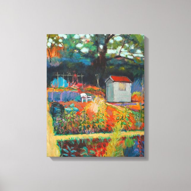 Lienzo Presidente blanco (Anverso)