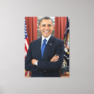 Lienzo Presidente de Estados Unidos Barack Obama