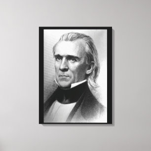 Lienzo Presidente James K. Polk, c_America Grows_Image