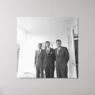 Lienzo Presidente John Kennedy y Brothers American Camelo