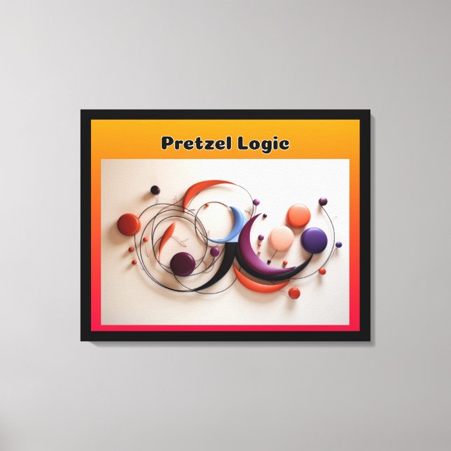Lienzo Pretzel Logic (Anverso)