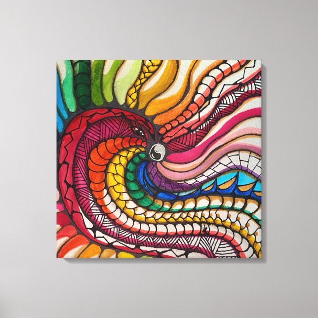 Lienzo Pride Bird 2025 (Anverso)