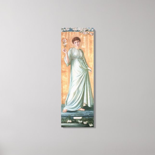 Lienzo Primavera, 1869-70 (Anverso)