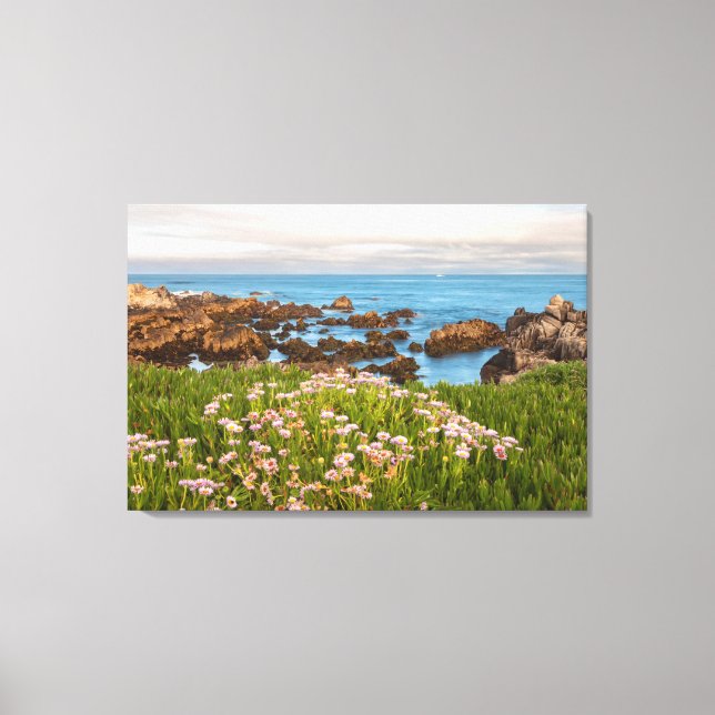 Lienzo Primavera costera (Anverso)