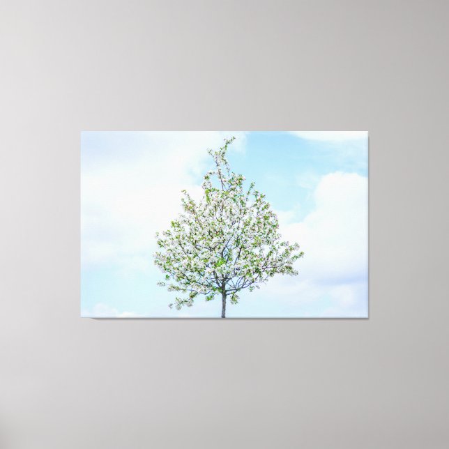 Lienzo Primavera - Feliz Pascua (Anverso)