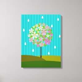 Lienzo Primavera - Las Cuatro Estaciones