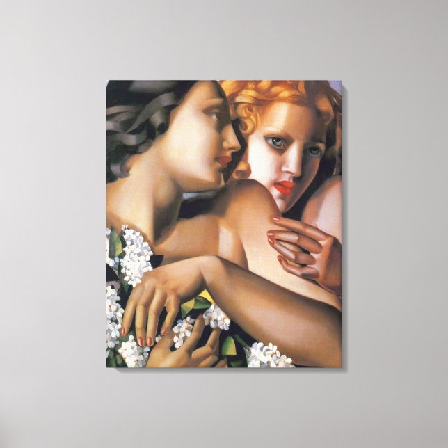 Lienzo Primavera | Tamara De Lempicka | (Anverso)