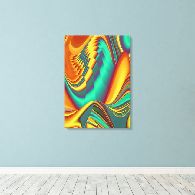 Lienzo Primavera Verano Otoño Flores Magia (Insitu (piso de madera))