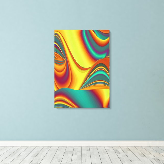 Lienzo Primavera Verano Otoño Flores Magia (Insitu (piso de madera))