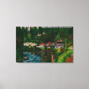 Lienzo Primaveras de Shasta en el Shasta RouteShasta, CA